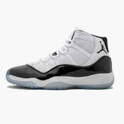 Jordan 11 Retro Concord (2018) 378038-100 Hvid/Sort-Concord Sko