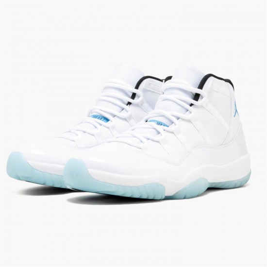 Jordan 11 Retro Legend Blue (2014) 378037-117 Hvid/Sort-Legend Blå Sko