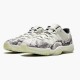 Jordan 11 Retro Low Snake Light Bone CD6846-002 Light Bone/Smoke Grå-Hvid-Sort Sko