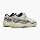 Jordan 11 Retro Low Snake Light Bone CD6846-002 Light Bone/Smoke Grå-Hvid-Sort Sko