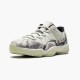 Jordan 11 Retro Low Snake Light Bone CD6846-002 Light Bone/Smoke Grå-Hvid-Sort Sko