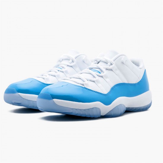 Jordan 11 Retro Low University Blue (2017) 528895-106 Hvid/University Blå Sko