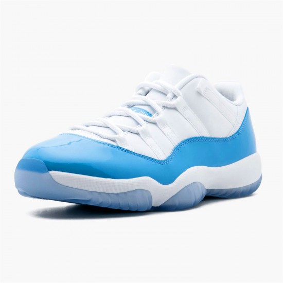 Jordan 11 Retro Low University Blue (2017) 528895-106 Hvid/University Blå Sko