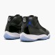 Jordan 11 Retro Space Jam (2016) 378037-003 Sort/Dark Concord-Hvid Sko