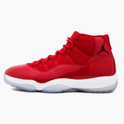 Jordan 11 Retro Win Like 96 378037-623 Gym Rød/Sort-Hvid Sko