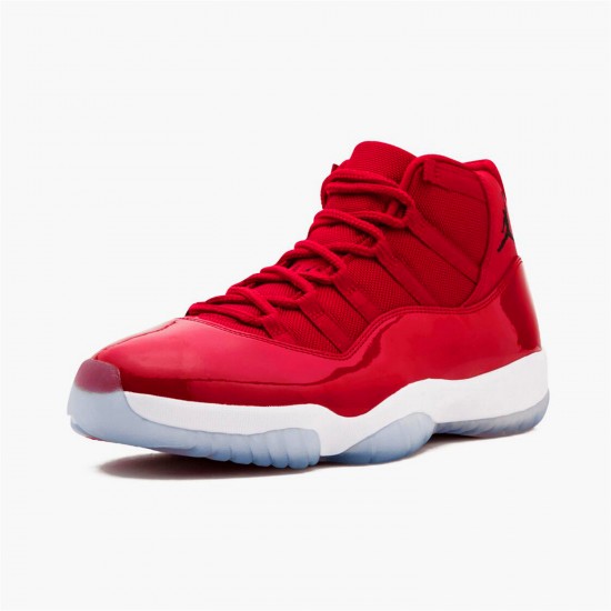 Jordan 11 Retro Win Like 96 378037-623 Gym Rød/Sort-Hvid Sko