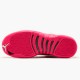 Jordan 12 Retro Dynamic Pink 510815-109 Hvid/vivid Lyserød-mtllc Sølv Sko