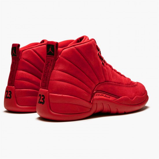 Jordan 12 Retro Gym Red (2018) 130690-601 Gym Rød/Sort-Gym Rød Sko