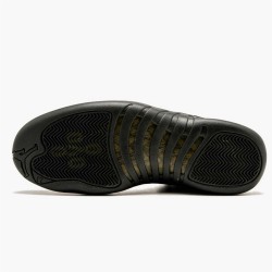 Jordan 12 Retro OVO Black 873864-032 Sort/Metallic Guld-Sort Sko