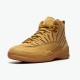 Jordan 12 Retro PSNY Wheat AA1233-700 Wheat/Wheat-Gum Light Brun Sko