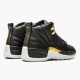 Jordan 12 Retro Black Metallic Gold White AO6068-007 Sort/Metallic Guld-Hvid Sko