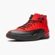 Jordan 12 Retro Reverse Flu Game CT8013-602 Varsity Rød/Sort Sko