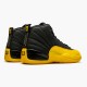 Jordan 12 Retro Black University Gold 130690-070 Sort/University Guld Sko