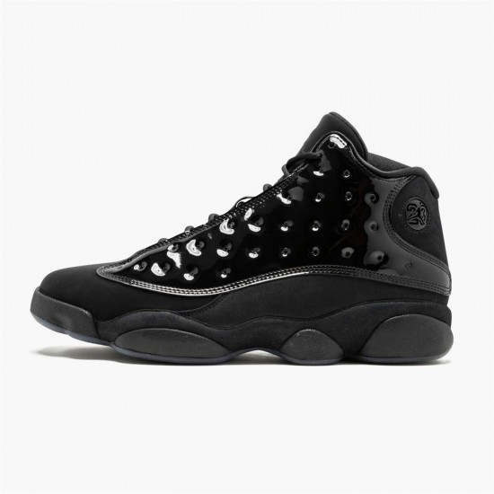 Jordan 13 Retro Cap and Gown 414571-012 Sort/Sort Sko