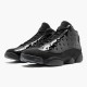 Jordan 13 Retro Cap and Gown 414571-012 Sort/Sort Sko