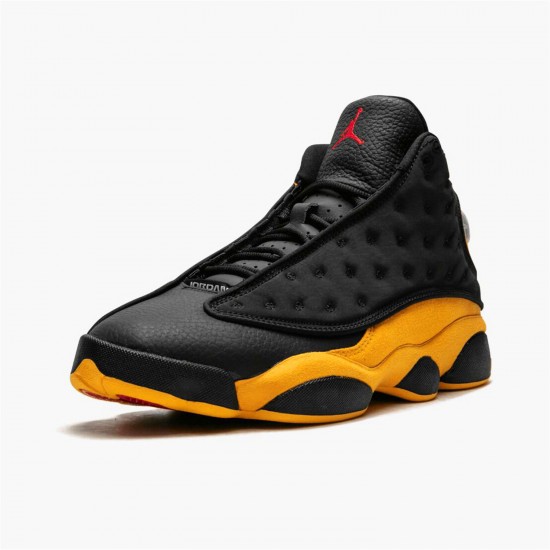 Jordan 13 Retro Carmelo Anthony Class Of 2002 (B-Grade) 414571-035 Sort/University Rød-University Guld Sko