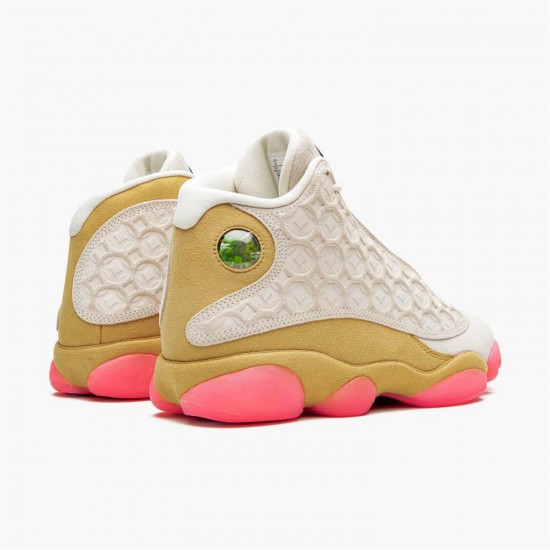 Jordan 13 Retro Chinese New Year (2020) CW4409-100 Pale Ivory/Sort-Digital Lyserød-Club Guld Sko