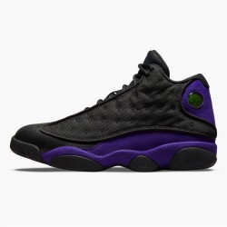 Jordan 13 Retro Court Purple DJ5982-015 Sort/Court Lilla-Hvid Sko