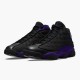 Jordan 13 Retro Court Purple DJ5982-015 Sort/Court Lilla-Hvid Sko