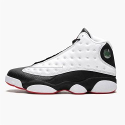 Jordan 13 Retro He Got Game (2018) 414571-104 Hvid/True Rød-Sort Sko