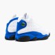 Jordan 13 Retro White Hyper Royal Black 414571-117 Hvid/Hyper Royal-Sort Sko