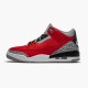 Jordan 3 Retro Fire Red Cement (Nike Chi) CU2277-600 Varsity Rød/Varsity Rød-Cement Grå Sko