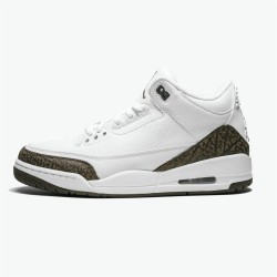 Jordan 3 Retro Mocha (2018) 136064-122 Hvid/Dark Mocha-Chrome Sko