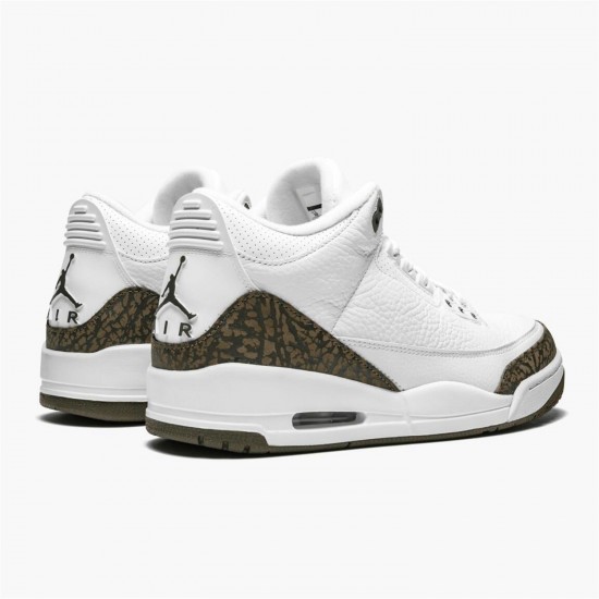 Jordan 3 Retro Mocha (2018) 136064-122 Hvid/Dark Mocha-Chrome Sko