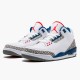 Jordan 3 Retro True Blue (2016) 854262-106 Hvid/True Blå-Varsity Rød Sko