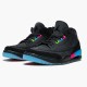 Jordan 3 Retro Quai 54 (2018) AT9195-001 Sort/Sort-Electric Grøn-InfraRød 23 Sko