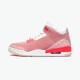 Jordan 3 Retro Rust Pink CK9246-600 Sail/Rust Lyserød-Hvid-Crimson Sko