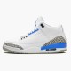 Jordan 3 Retro UNC (2020) CT8532-104 Hvid/Valor Blå-Tech Grå Sko