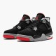 Jordan 4 Retro Bred (2019) 308497-060 Sort/Fire Rød-Cement Grå-Summit Hvid Sko