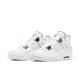 Jordan 4 Retro Metallic Green CT8527-113 Hvid/Metallic Sølv-Pine Grøn Sko