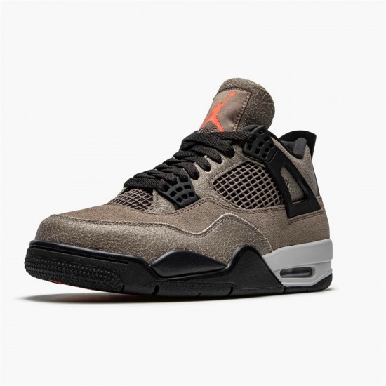 Jordan 4 Retro Taupe Haze DB0732-200 Taupe Haze/Oil Grå-Off Hvid-InfraRød 23 Sko