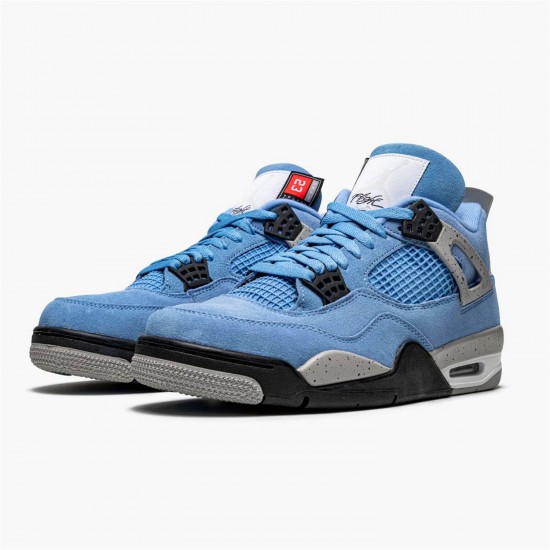 Jordan 4 Retro University Blue CT8527-400 University Blå/Tech Grå-Hvid-Sort Sko