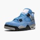 Jordan 4 Retro University Blue CT8527-400 University Blå/Tech Grå-Hvid-Sort Sko