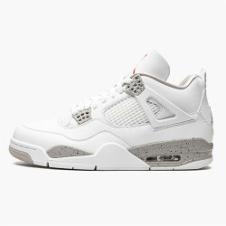 Jordan 4 Retro White Oreo (2021) CT8527-100 Hvid/Tech Grå-Sort-Fire Rød Sko