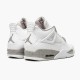 Jordan 4 Retro White Oreo (2021) CT8527-100 Hvid/Tech Grå-Sort-Fire Rød Sko