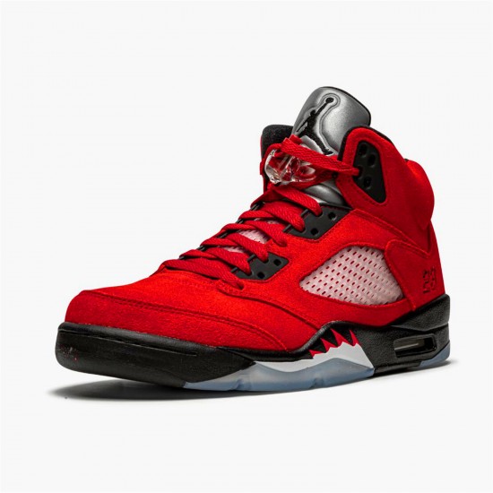 Jordan 5 Retro Raging Bull Red (2021) DD0587-600 Varsity Rød/Sort-Hvid Sko