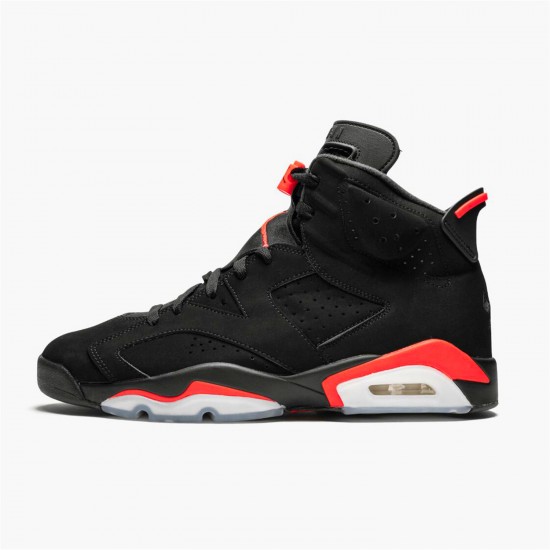 Jordan 6 Retro Black Infrared (2019) 384664-060 Sort/InfraRød Sko