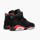 Jordan 6 Retro Black Infrared (2019) 384664-060 Sort/InfraRød Sko