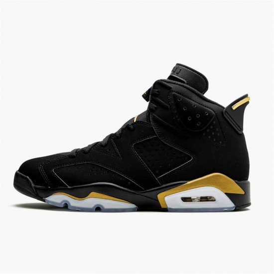 Jordan 6 Retro DMP (2020) CT4954-007 Sort/Metallic Guld Sko