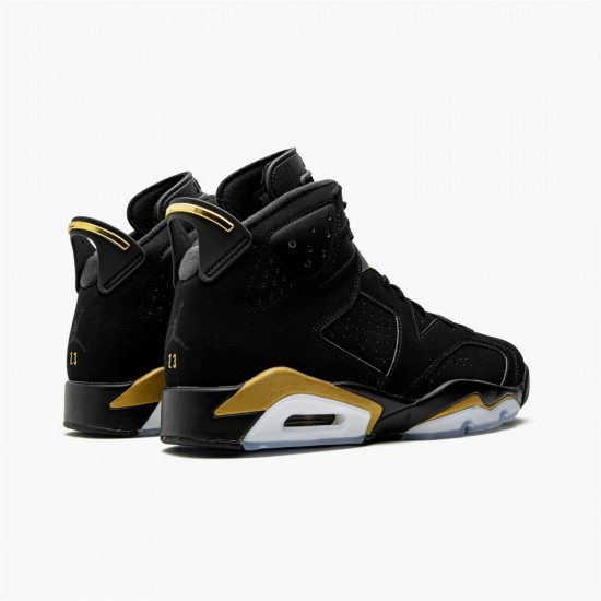 Jordan 6 Retro DMP (2020) CT4954-007 Sort/Metallic Guld Sko