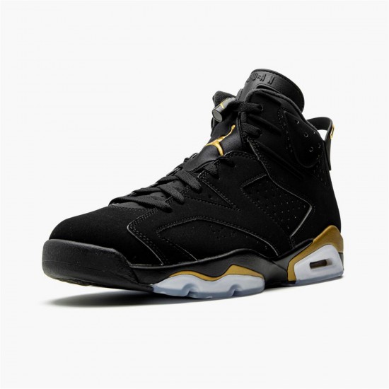 Jordan 6 Retro DMP (2020) CT4954-007 Sort/Metallic Guld Sko