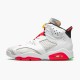 Jordan 6 Retro Hare CT8529-062 Neutral Grå/Hvid-True Rød-Sort Sko