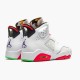 Jordan 6 Retro Hare CT8529-062 Neutral Grå/Hvid-True Rød-Sort Sko