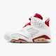 Jordan 6 Retro Alternate Hare 384664-113 Hvid/Gym Rød-Pure Platin Sko