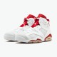 Jordan 6 Retro Alternate Hare 384664-113 Hvid/Gym Rød-Pure Platin Sko