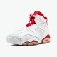 Jordan 6 Retro Alternate Hare 384664-113 Hvid/Gym Rød-Pure Platin Sko